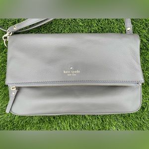 Kate Spade Storm Gray Crossbody Bag
